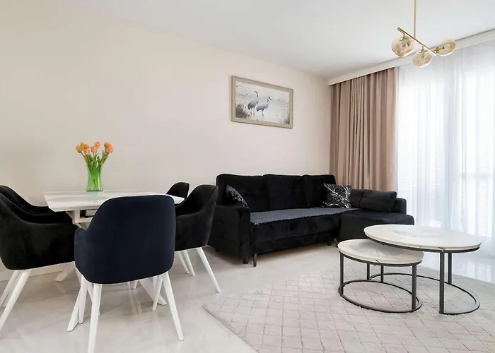 Elegancki Z Miejscem Parkingowym I Balkonem W łebie By Renters Apartament Łeba