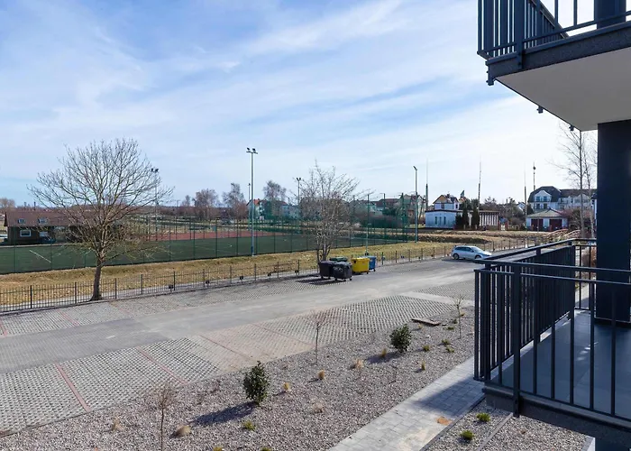 Elegancki Z Miejscem Parkingowym I Balkonem W łebie By Renters Apartament *